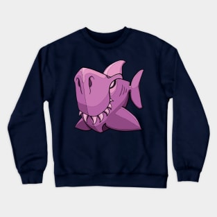 Shark - Spring Crocus Pink Crewneck Sweatshirt